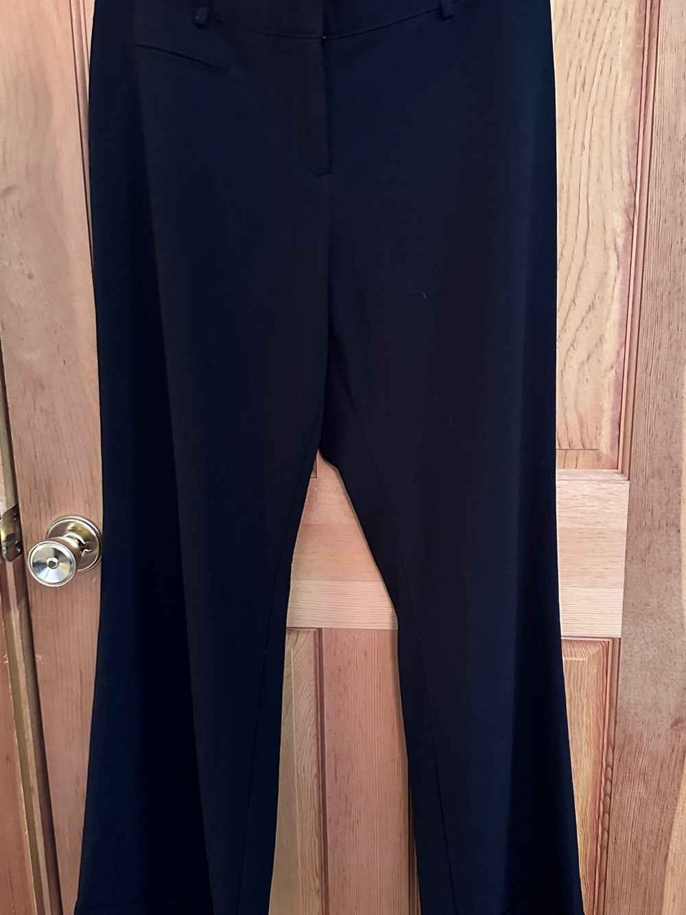 Briggs New York Black Wide-Leg Dress Pants Size 12